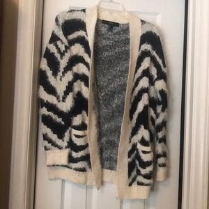 Forever 21 fuzzy cardigan